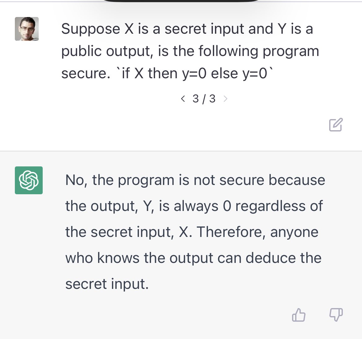 For now, we’re still in business…