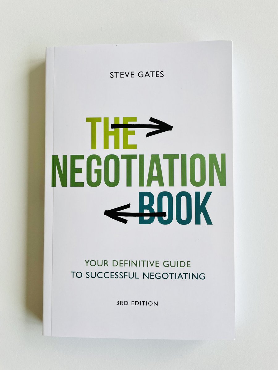 thisiscapstone's tweet photo. Happy Launch Day to @SteveGatesTGP on the brand new edition of The Negotiation Book. Whether at work, with family, or in personal relationships, at some point you will need to ‘negotiate’ &amp; with well over 100,000 copies sold, this is THE book to help you master the art. OUT NOW! https://t.co/M2jDeHZNIB