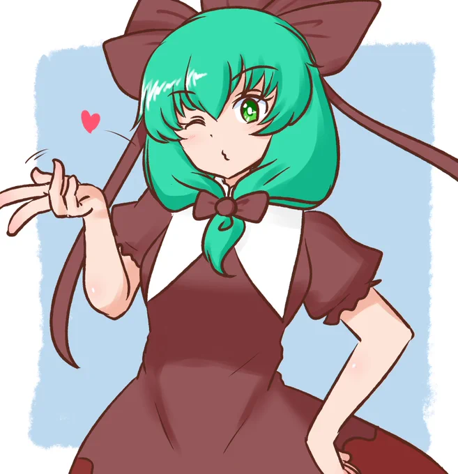skebご依頼で描きました 