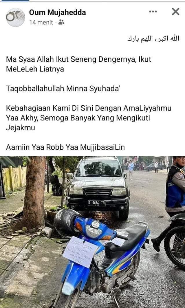 <a href="/DivHumas_Polri/">Humas Polri</a> Teroris tdk hanya bergerak di lapangan tp ada juga Teroris yg bergerak di Medsos. 

#BasmiTeror Medsos