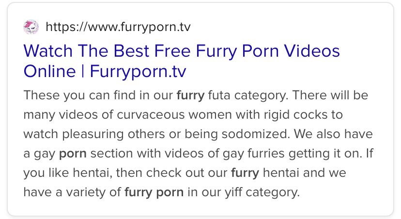 Google Furry Porn - matt on X: \