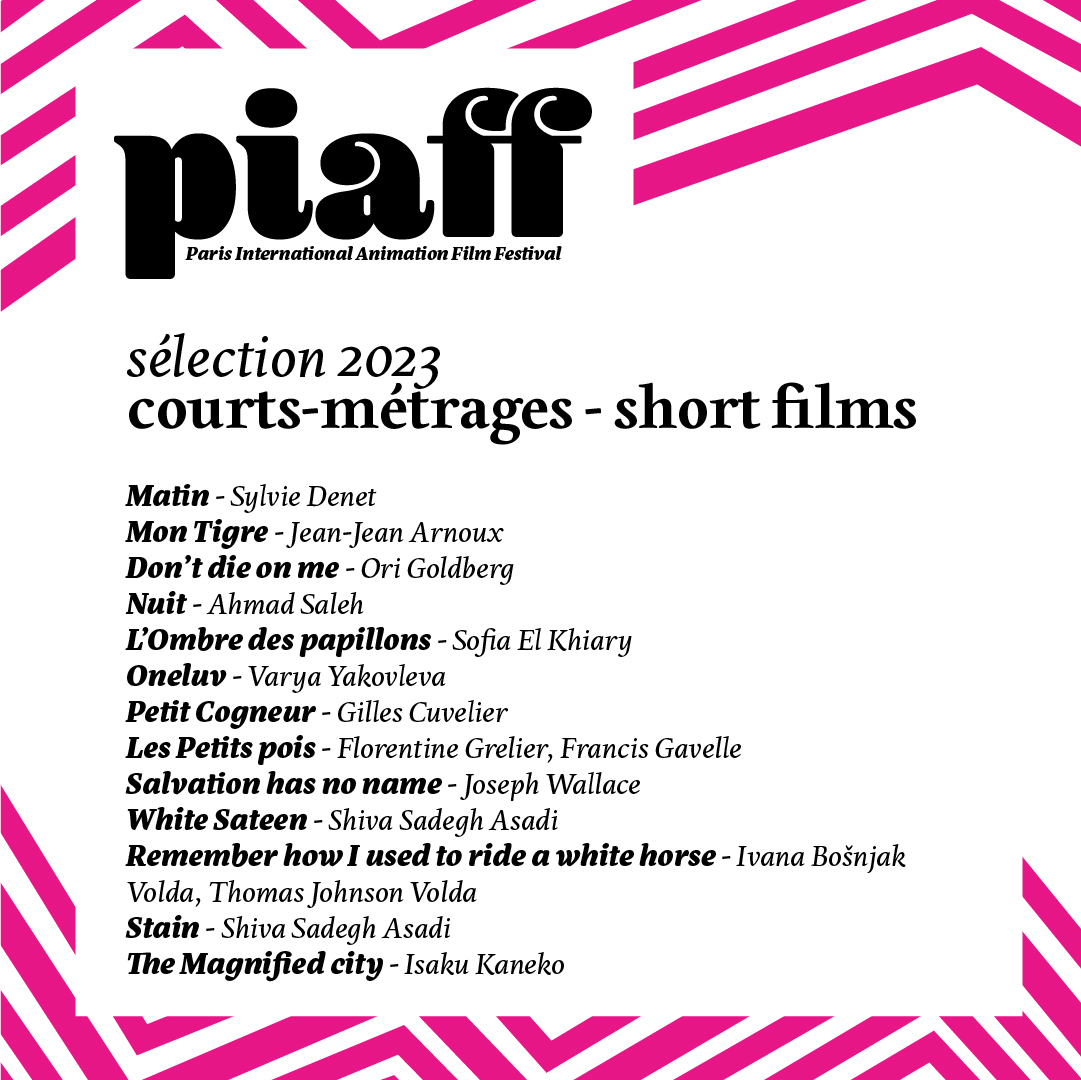 PIAFF 2023 - sélection court-métrages
