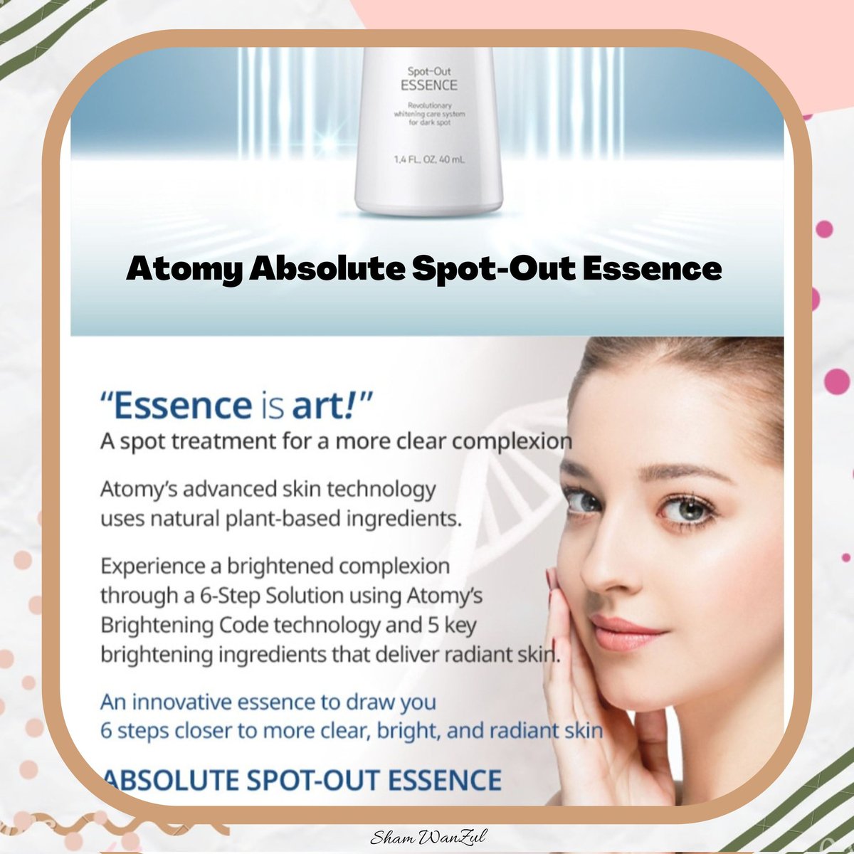 PnShamWanZul's tweet photo. #Pigmentation? Check out these 2 items:
¹ Spot-Out Essence
² Spot-Out Cream

📌 Malaysia Online Shopping Mall Website
https://t.co/gdQyzi7pKK

🛍️Korean Beauty &amp; Health Products by KolmarBnH 

#skincare #plantbased
#absolutespotoutseries https://t.co/R6qK2OJzG3