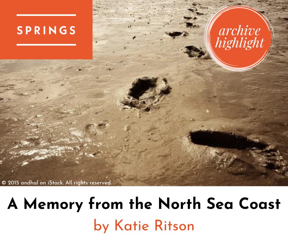 This week's archive hightlight is "A Memory from the North Sea Coast" by Katie Ritson. Head over to our online publication Springs to read it.

You can find it here: springs-rcc.org/a-memory-from-…

#envhum #envhist #northsea #coast #creative #academia #Tbt