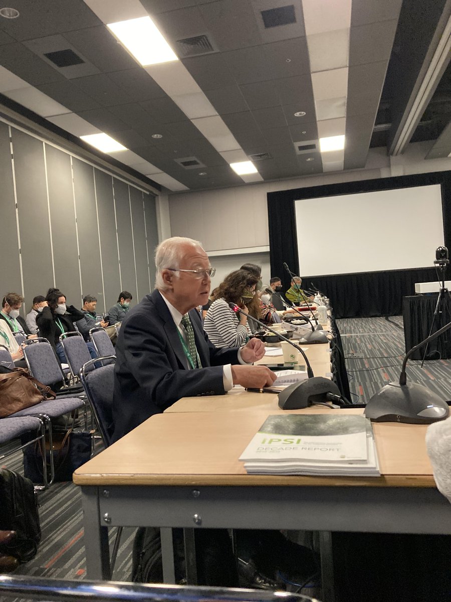 IGES_EN's tweet photo. At a well attended side event panelists reflected on 10 years of progress on the Satoyama Initiative. Professor Takeuchi from IGES made welcoming remarks, reflecting on progress and encouraging further success of the initiative. #CBDCOP15 https://t.co/Pm5B7dmmlL