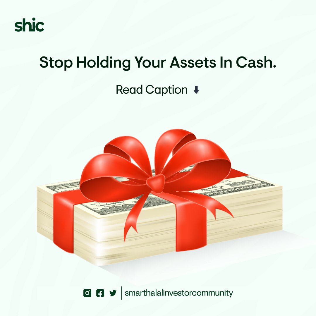 _shicommunity's tweet image. If you keep your assets in cash, you'll only end up spending on things you don't need.

Moreso, you face the risk of losing the value of your money through inflation.

Why do you prefer keeping your assets in cash instead of investing?

#shicommunity #investment