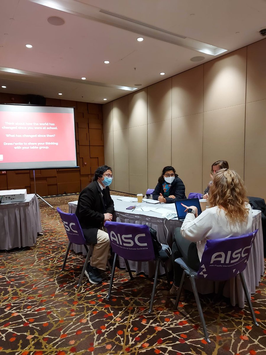 AISCHONGKONG's tweet photo. 📍Reimagining Education
🌅Defining Learning for Today & Tomorrow
Thank you so much speaker Ms. Teresa Tung, Ms Jennifer Swinehart for joining us. 🎉
#AISC22 #reimaginingeducation #intnernationalschools https://t.co/DERW5ahQH7