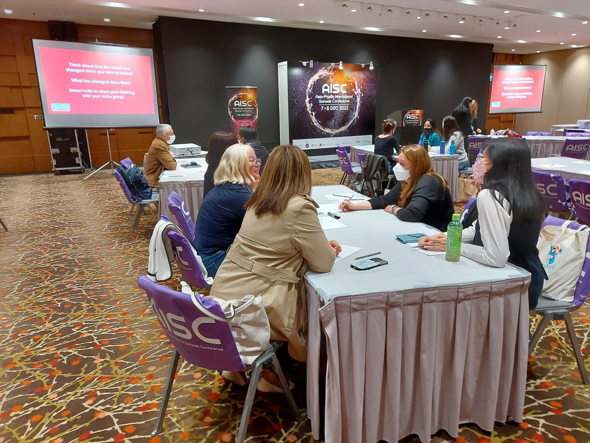 AISCHONGKONG's tweet photo. 📍Reimagining Education
🌅Defining Learning for Today & Tomorrow
Thank you so much speaker Ms. Teresa Tung, Ms Jennifer Swinehart for joining us. 🎉
#AISC22 #reimaginingeducation #intnernationalschools https://t.co/DERW5ahQH7