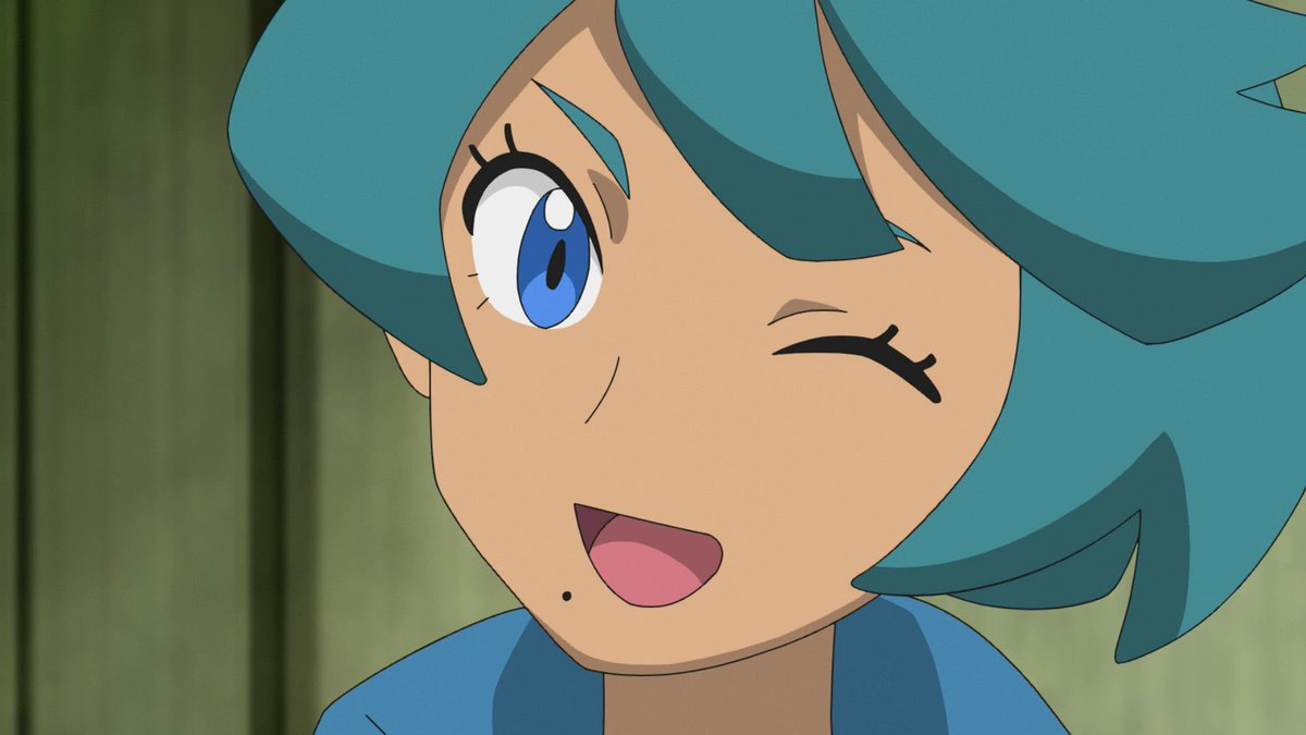 Moonlighttart's tweet photo. @vivivoovoo Longshot, but how about Asahi/Danika from Pokemon Journeys? https://t.co/sfYEacEyye