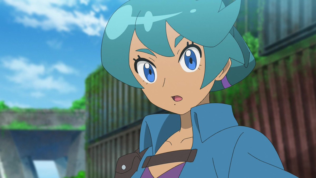 Moonlighttart's tweet photo. @vivivoovoo Longshot, but how about Asahi/Danika from Pokemon Journeys? https://t.co/sfYEacEyye