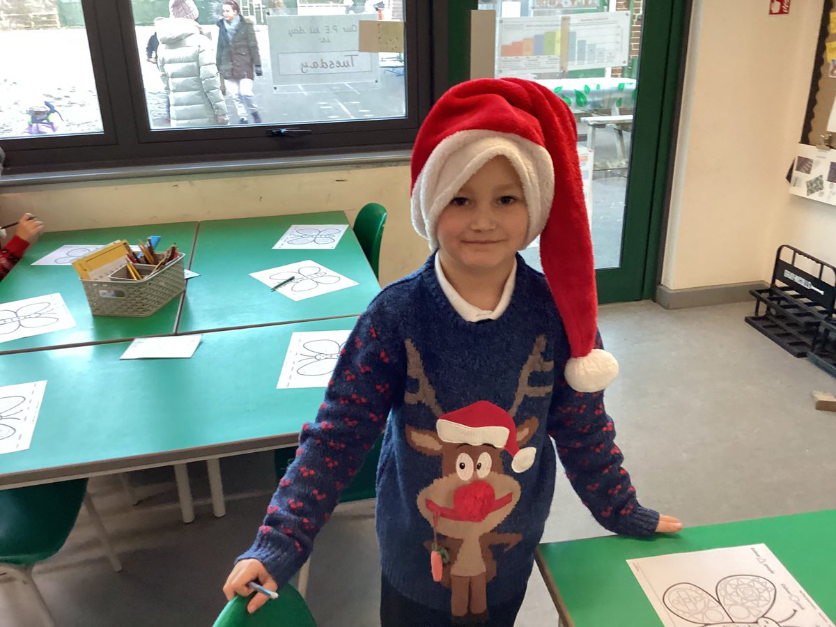 Year2TLTPA22's tweet photo. It’s Christmas jumper day and don’t we look festive! Ho ho ho! https://t.co/eq4iKqvFC0
