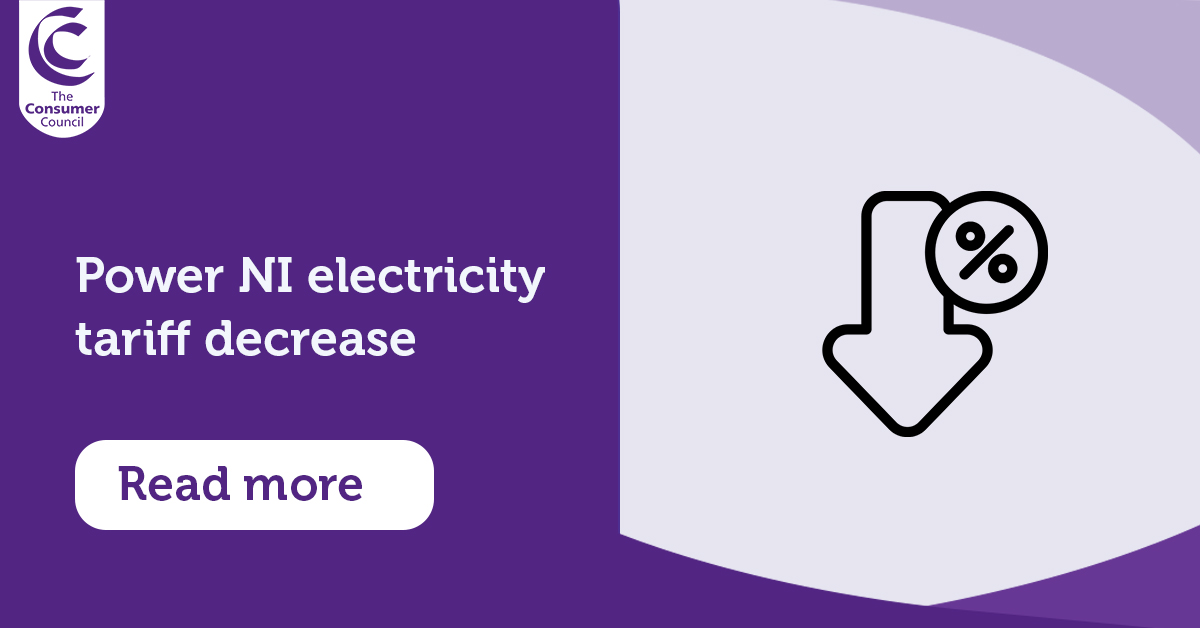The Consumer Council (Northern Ireland) on Twitter "Power NI have