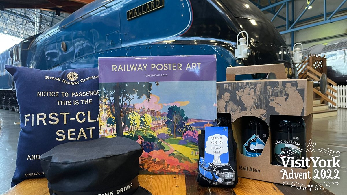 ✨ Visit York ✨ (@visityork) on Twitter photo 🎄 Day 8 of #VisitYorkAdvent giveaway 🎄
Win a National Railway Museum hamper, featuring goodies such as a calendar, 'rail ales' and an engine driver hat! 🎁
To enter retweet this tweet within 24 hours and follow both <a href="/VisitYork/">✨ Visit York ✨</a> and <a href="/RailwayMuseum/">National Railway Museum</a> 🤞
visityork.org/national-railw… 🎄 Day 8 of #VisitYorkAdvent giveaway 🎄
Win a National Railway Museum hamper, featuring goodies such as a calendar, 'rail ales' and an engine driver hat! 🎁
To enter retweet this tweet within 24 hours and follow both <a href="/VisitYork/">✨ Visit York ✨</a> and <a href="/RailwayMuseum/">National Railway Museum</a> 🤞
visityork.org/national-railw…