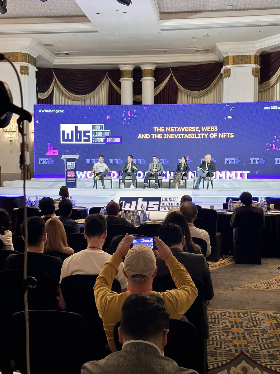 Sanjay popli form <a href="/cryptominds/">CryptoPsychology</a> Metaverse is still way early out to create revenues. Still in the chicken and egg dilemma. EU spent 400K EUR on a metaverse space with 4 users joining. better spend that for IRL events 😅 I fully agree. #WBSBangkok <a href="/P23Sanjay/">Sanjay P. ⚡</a> <a href="/bhealthyme/">B-Healthy Asia</a> <a href="/crane_pcp/">H2020Crane Project</a>
