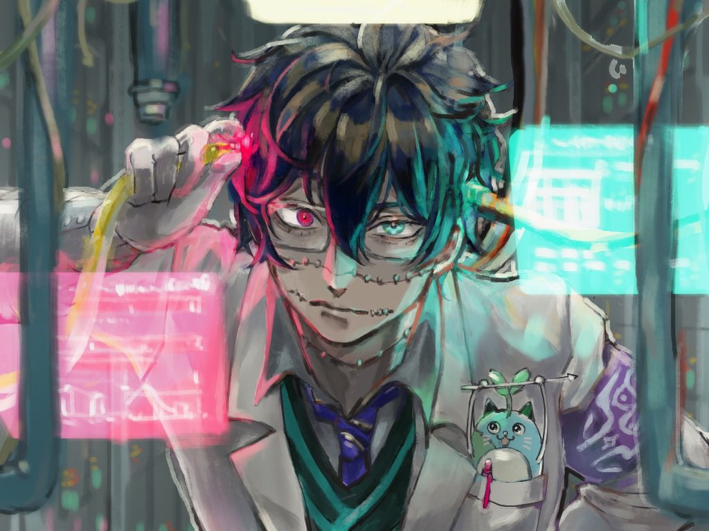 #今年も残りわずかなのでお気に入りの4枚を貼る 初めのはネタバレ気味かもなので 最後のは気に入ってるので完成させたい