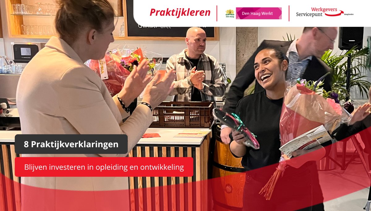 » Team Horeca heeft 8 Praktijkverklaringen uitgereikt! Heeft u ook werknemers die een beloning kunnen gebruiken? Lees hier over de #Praktijkverklaring 👇
wsphaaglanden.nl/praktijkleren-…

-
#wsphaaglanden #uwv #patijnenburg #werkse #wsprijswijk #denhaagwerkt #middendelfland #praktijkleren