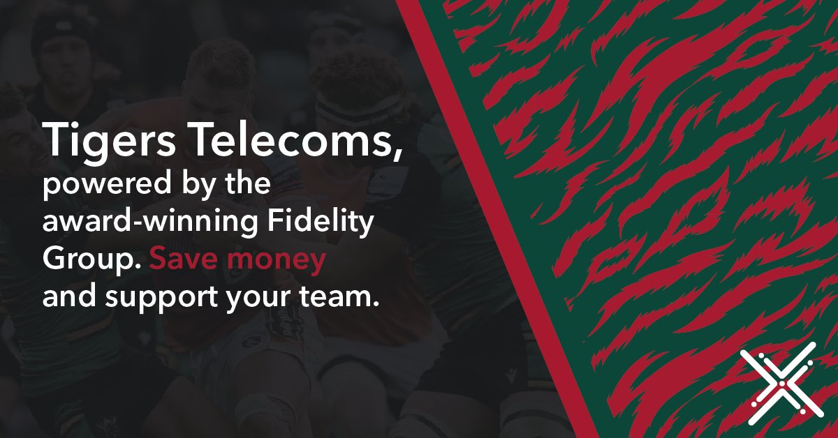 Leicester Tigers and The Fidelity Group have come together to bring the #TigersFamily Tigers Telecoms. Tigers Telecoms, powered by Fidelity, is offering business customers exclusive offers and tariffs on all of their products and services. -&gt; zcu.io/gE72
#leicester