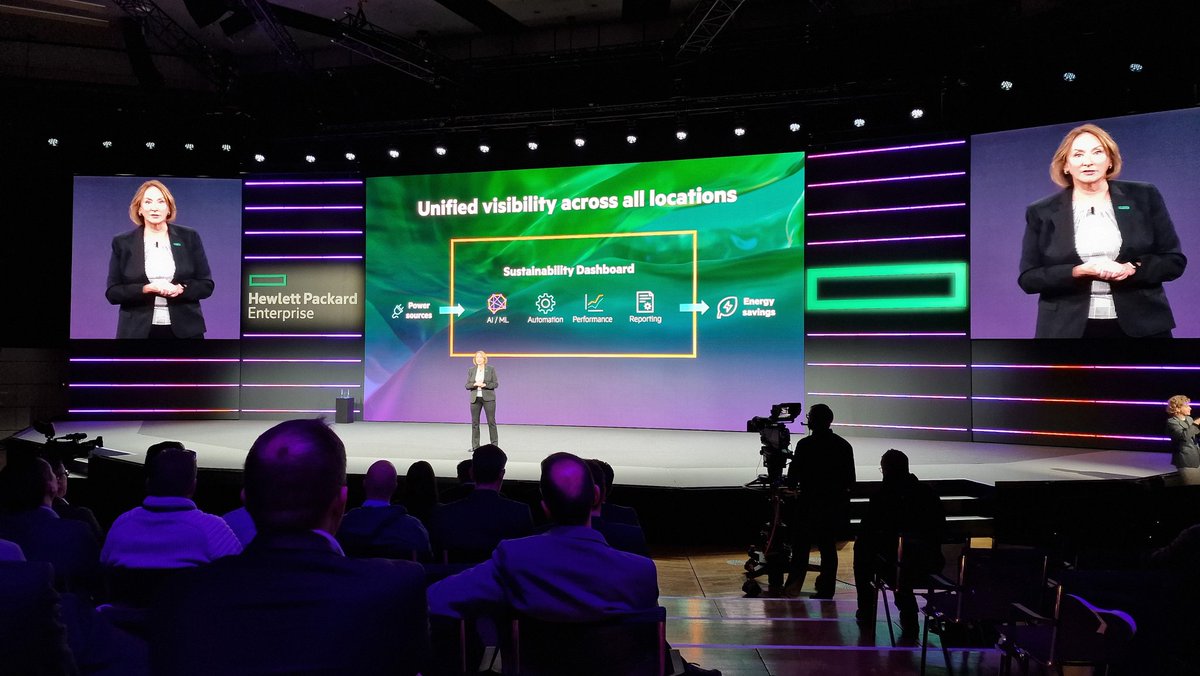 James Henry (@jhenry_irl) on Twitter photo There's that word sustainability again. Excited to hear our CTO <a href="/FidelmaRusso/">Fidelma Russo</a> present the new sustainability dashboard at #HPEDiscover which is coming to your #hpegreenlake platform soon. There's that word sustainability again. Excited to hear our CTO <a href="/FidelmaRusso/">Fidelma Russo</a> present the new sustainability dashboard at #HPEDiscover which is coming to your #hpegreenlake platform soon.