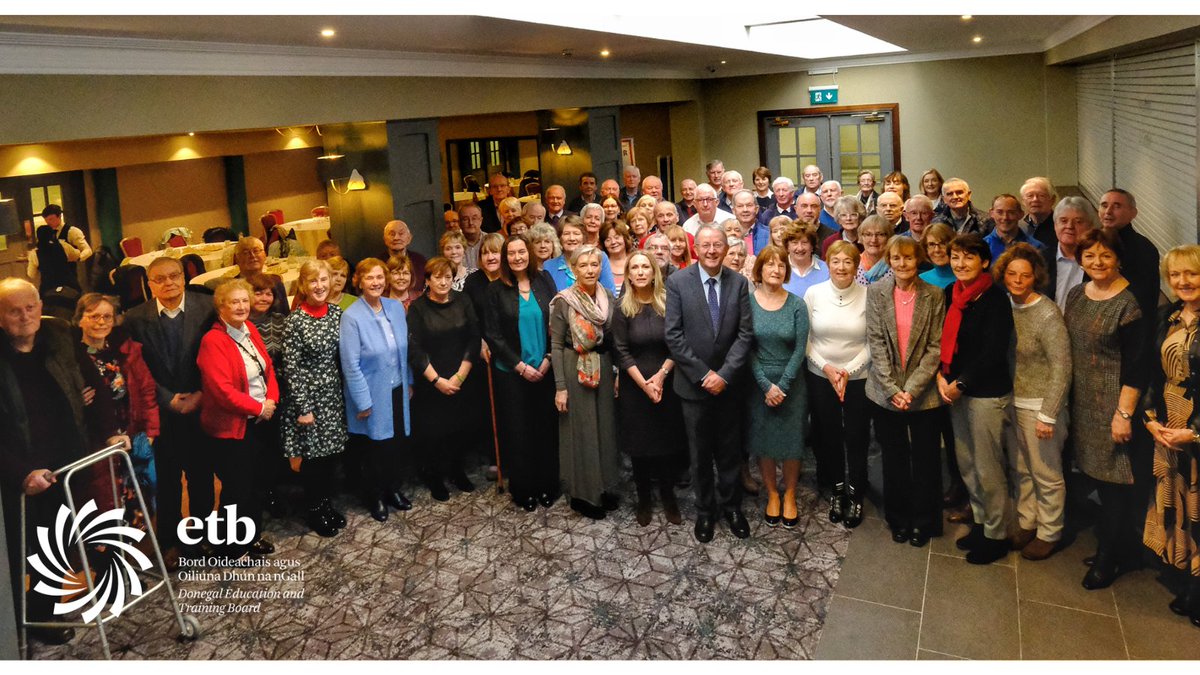 We were delighted to see our Retired Staff Association (RSA) formally launched by our Chief Executive Anne McHugh last week, ensuring retired staff continue to be an integral part of our @DonegalETB community: bit.ly/3FzCcOu / bit.ly/3FzCDZi. #WeAreDonegalETB
