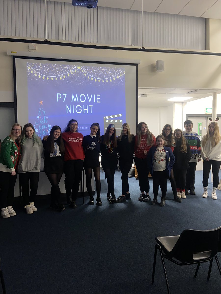 Beyond proud of <a href="/SuppliesSucceed/">Supplies to Succeed</a> who hosted their first movie night for P7s last night. 🎬🎄 And a huge thank you to all our extra helpers! <a href="/LHSLeadershipAc/">LHS Leadership Academy</a> ✨ <a href="/YE_Scotland/">Young Enterprise Scotland</a>