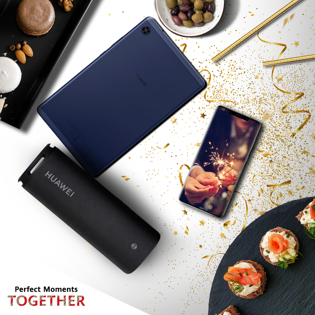 HuaweiZA's tweet photo. There's so much to celebrate when we have #PerfectMomentsTogether 🌞
Every day offers something festive, so capture those memories with the #HUAWEInova10, #HUAWEIMatePad and live loud with the #HUAWEISoundJoy🎄
Shop yours from the HUAWEI Store today 👉 https://t.co/Dptj9CEeHa https://t.co/l4swGSYc7s