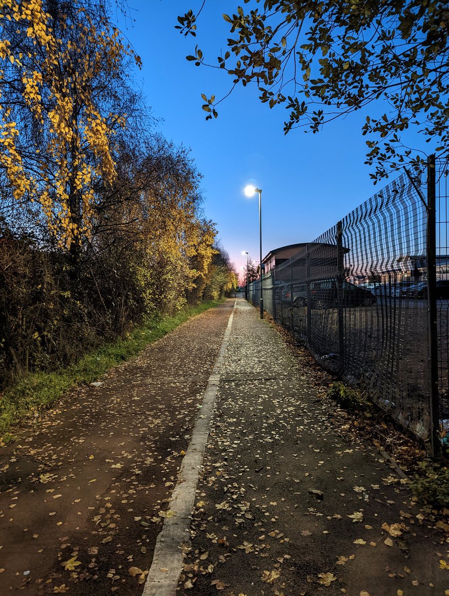 Early morning walks are so peaceful and soothing. Even if it's freezing!