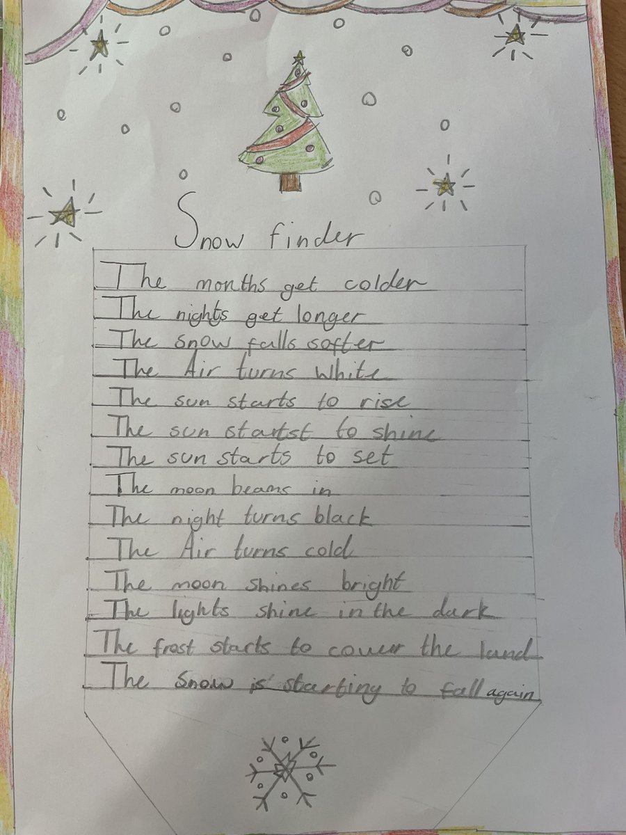 latimerprimary's tweet photo. When a Y4 pupil feels inspired to pen the perfect poem at home for this frosty, beautiful morning π€©βοΈβοΈποΈπ #poetrytwitter #latimerwriting #prideindoingourbest #jackfrosthasbeen #proud https://t.co/nPO6aIsprv