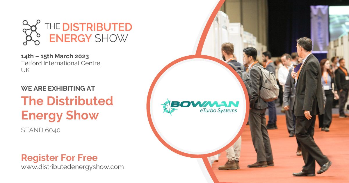 EnergyTechLive's tweet photo. We are delighted to welcome @Bowman_Power as the latest exhibitor to join the @DistribEnergy in March at @TICTelford 

Visit them on stand 6040.

Register for free: https://t.co/anSRH9q9fN

#DES23 #TheDistributedEnergyShow #FlexibleEnergy #Sustainable #HeatandPower #NetZero https://t.co/wWwhXSuHEX