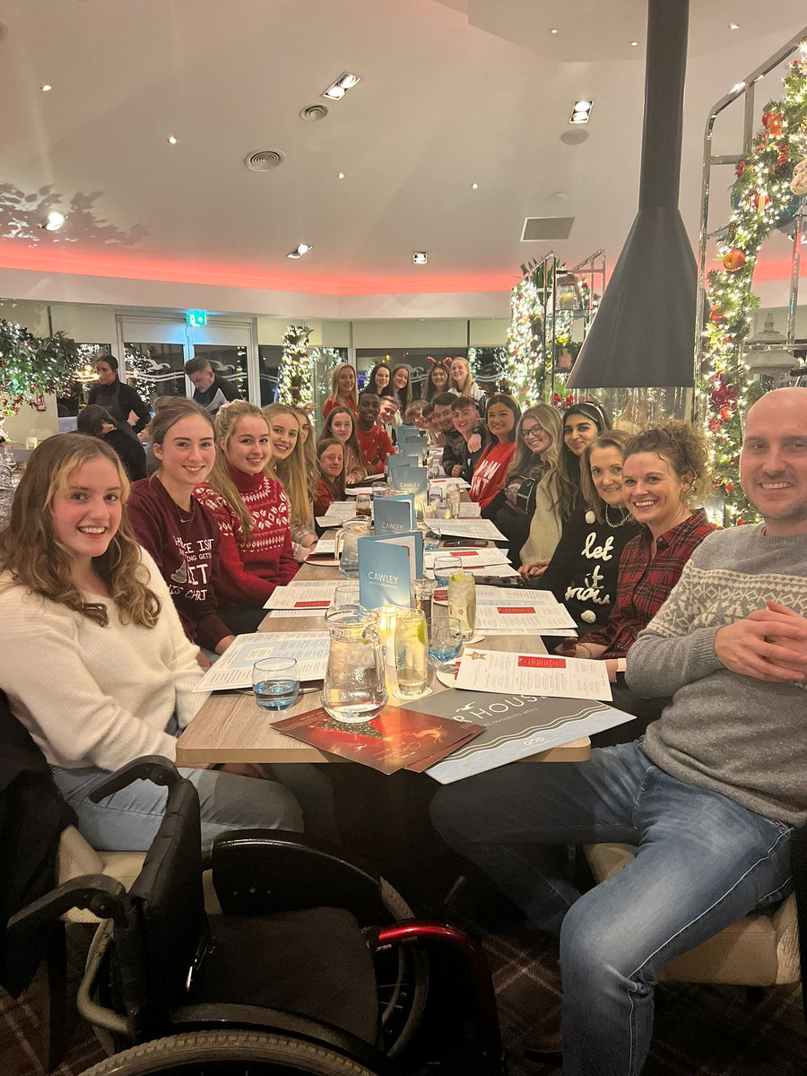 Emmanuel Gebreyes (@emmanuel_gebr) on Twitter photo 🏴 Final Young People’s Sports Panel Christmas dinner :(
🙌 Thank you to everyone part of the project team and at sportscotland for the best two years!
💫 Good luck to the next batch
<a href="/sportscotland/">sportscotland</a> <a href="/YoungScot/">Young Scot</a> #sportpanel #YPSP 🏴 Final Young People’s Sports Panel Christmas dinner :(
🙌 Thank you to everyone part of the project team and at sportscotland for the best two years!
💫 Good luck to the next batch
<a href="/sportscotland/">sportscotland</a> <a href="/YoungScot/">Young Scot</a> #sportpanel #YPSP