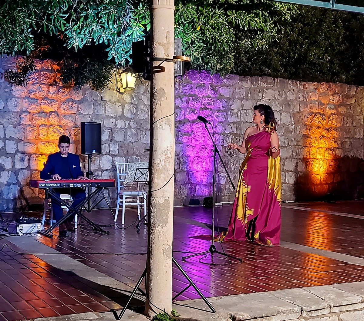 WDubrovnik's tweet photo. Welcome to our #ChristmasCalender
We remember every day some memory from our year 2022.
Number 8: Memory from #CulturalNight #ReadForProfession amazing artists we had in our events #AngelikaKlas #MaximilianFagerlund #CelloPianoDuo #WomensBank #Dubrovnik #NaistenPankki https://t.co/KPVx68YuHK