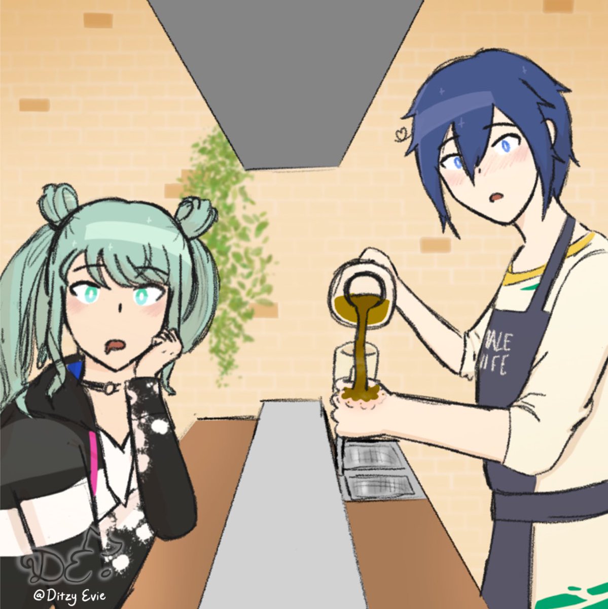 DitzyEvieDoodle's tweet photo. (Comic ver) Gakupo and Gumi spotted in the Street Sekai!? (I wish π) #projectsekai #psekai #vbs #vividbadsquad #γγγ»γ« #Gakupo #Gumi #hatsunemiku #miku #kaito #vocaloid #kaitovocaloid #gakupoid #megapoid https://t.co/NSDG8kKGbK