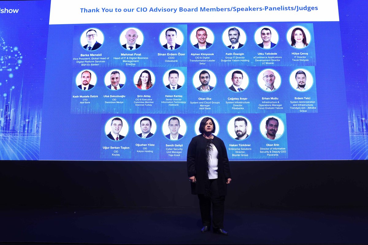 Nevin Çizmecioğulları (Associate Vice President, IDC | Türkiye), Açılış konuşması ile 150’den fazla CXO katılımıyla Mandarin Bosphorus Otel’de gerçekleştirilen IDC Türkiye Cloud Roadshow etkinliği başladı. #IDC #IDCTürkiye #cloud #multicloud #regulation #cloudsecurity