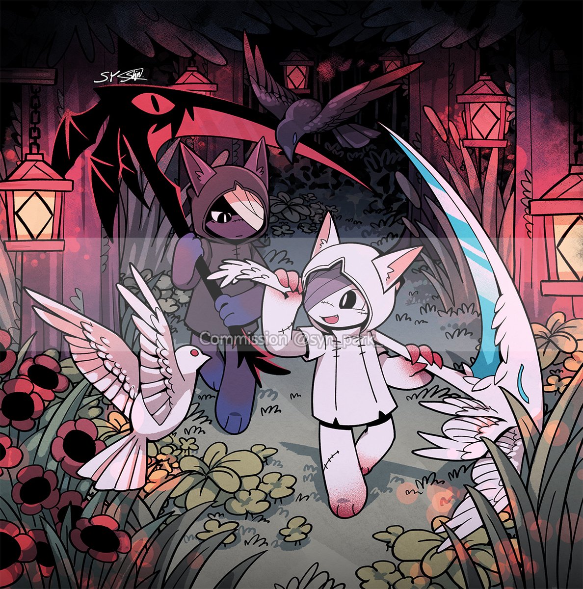 Cult_OBS1DIAN's tweet photo. #COTL #CultoftheLamb
#CultoftheLambAU
#EOTL #EdenoftheLamb
( Commission by @ syn_park_ )

『My OC (Narinder's Follower OC)』
Crocell (COTL) &amp; Crocell (EOTL)

✝ DEATH &amp; BIRTH https://t.co/hr91oE7FD6