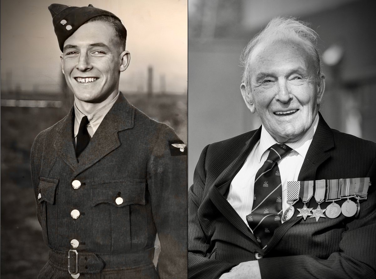 Squadron Leader "Johnny" Johnson, MBE, DFM 
25 November 1921 − 7 December 2022

Longest surviving original member of No. 617 Squadron RAF &amp; Operation Chastise, the Dambusters raid.

We will remember him. 
Per Ardua Ad Astra. 
Rest in Peace, Sir.