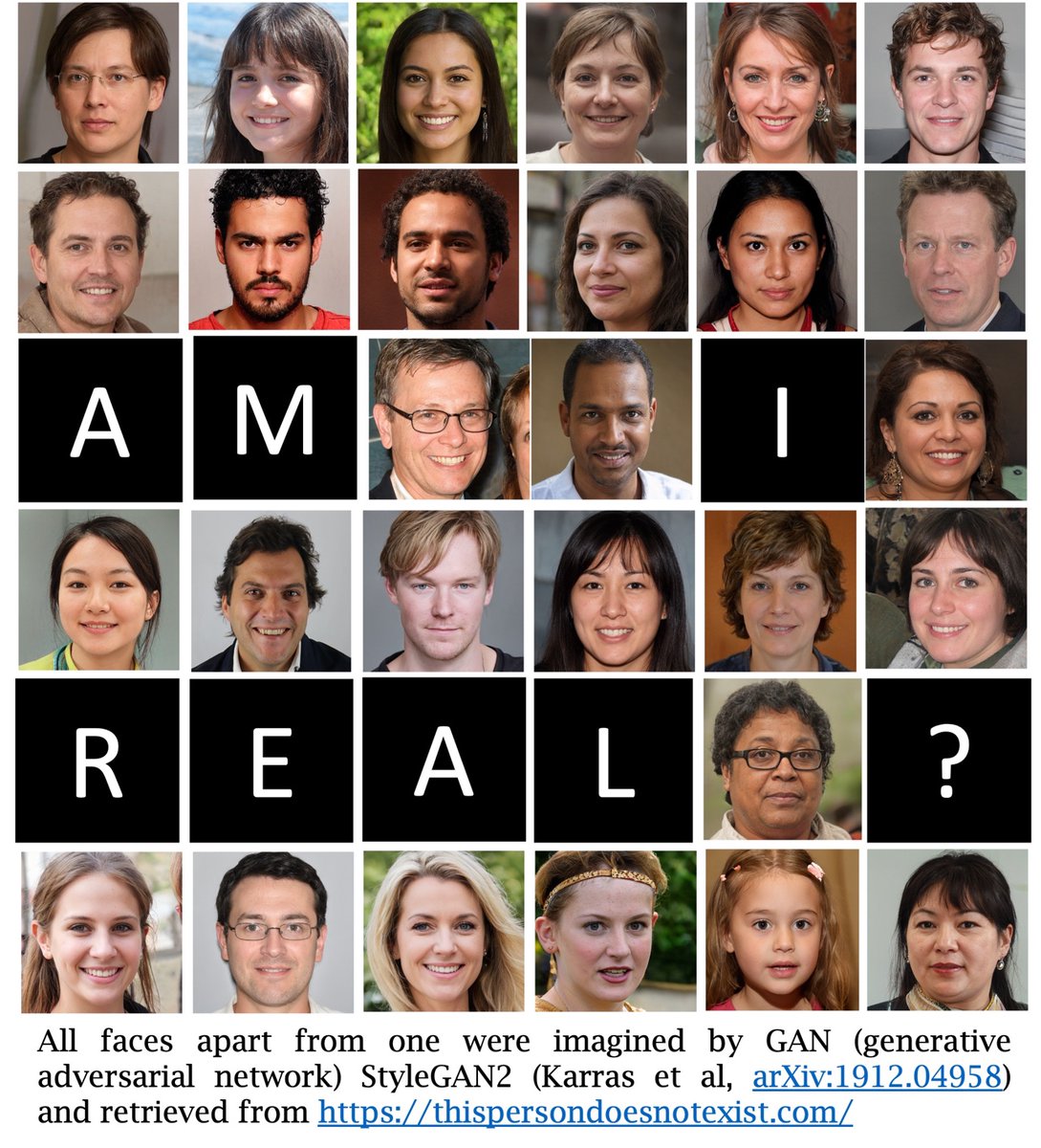 Do we  perceived artificial faces as more real than real faces ? Yes! Does it matter ? Yes, because it may increase our trust towards fake agents but eventually may erode social trust. Our latest with <a href="/RaffaeleTuccia/">Raffaele Tucciarelli</a> <a href="/NezaVehar/">Neza Vehar</a> <a href="/shamilch/">Shamil Chandaria</a> in  <a href="/iScience_CP/">iScience journal</a>  sciencedirect.com/science/articl…