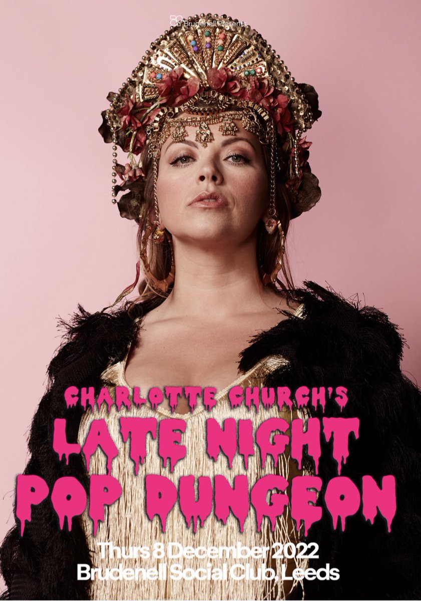 ponychucklehead's tweet photo. Discounted ticket for sale for @charlottechurch late night pop dungeon tonight @Nath_Brudenell. It’s sold out and it’s the last run too. DM me if interested. #charlottechurch #popdungeon #leeds #brudenell https://t.co/NKUc8C2ejy