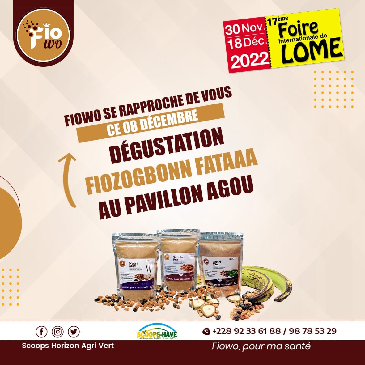 FIOwo1's tweet photo. La foire de toute les opportunités.
Saisissez la vôtre en dégustant gratuitement fiozogbonn
,😋😋😋 https://t.co/otHW9FjFtB