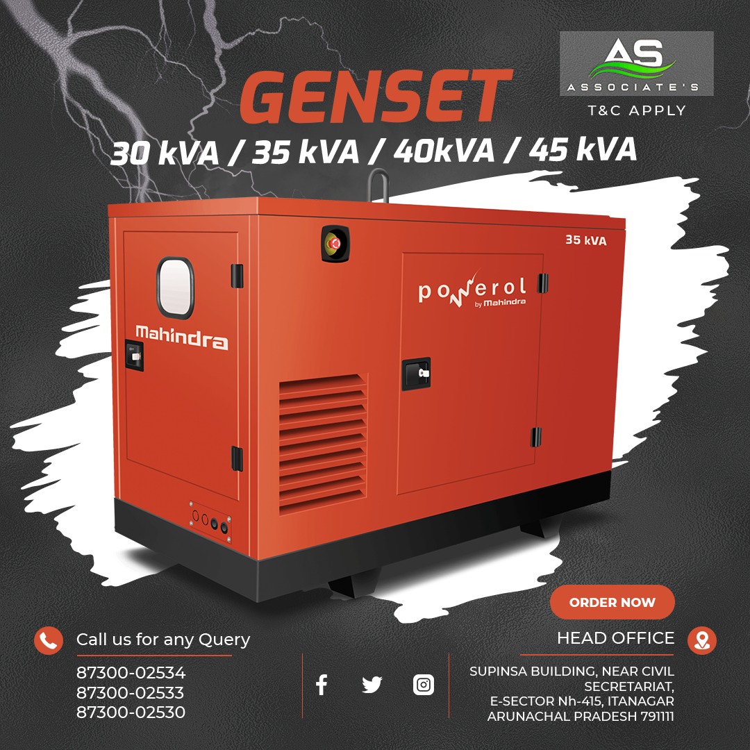 AaaaAssociates's tweet photo. Presenting Mahindra Genset 30 KVA DG Set, with high durability, excellent performance, rugged construction, class-leading features, quality assurance, easy to operate &amp; low maintenance.

Place an order and relax.
To buy contact: 87300-02533
Mail us: aaaassociates2@gmail.com https://t.co/pmyh0YqdCz