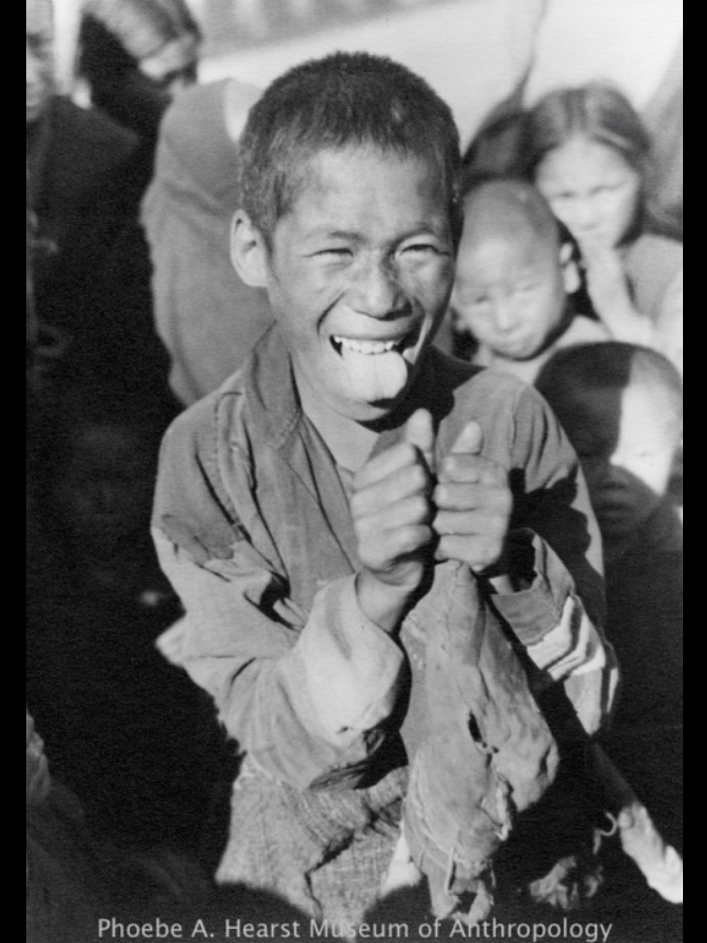 BodpaW's tweet photo. Sticking out one's tongue is a sign of respect or agreement and was often used as a greeting in traditional #Tibetan culture back in the days.
The photo was taken in 1930s.
#WhenTibetWasFree #CultureWins #freetibet #ChinaProtests #A4纸革命 https://t.co/Y5zOLQBrhg