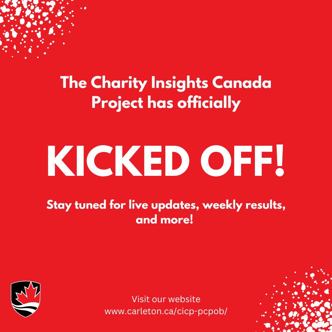“This historic project (<a href="/CICP_PCPOB/">CICP-PCPOB</a>) addresses the long-standing need to develop and evaluate Canada’s charitable sector in real time…” lnkd.in/e57XBhTe