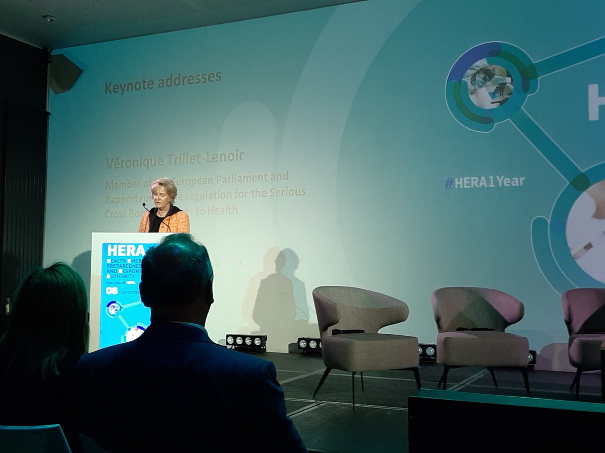 EFA_Patients's tweet photo. "Human health should not come as a cost but as an investment", stresses @VTrillet_Lenoir.
#Allergy #asthma #COPD patients thank you for supporting that mentality shift that, if maintained, will help health preparedness but also disease #prevention
#hera1year #InformPreventCare https://t.co/KOVQQdk55s