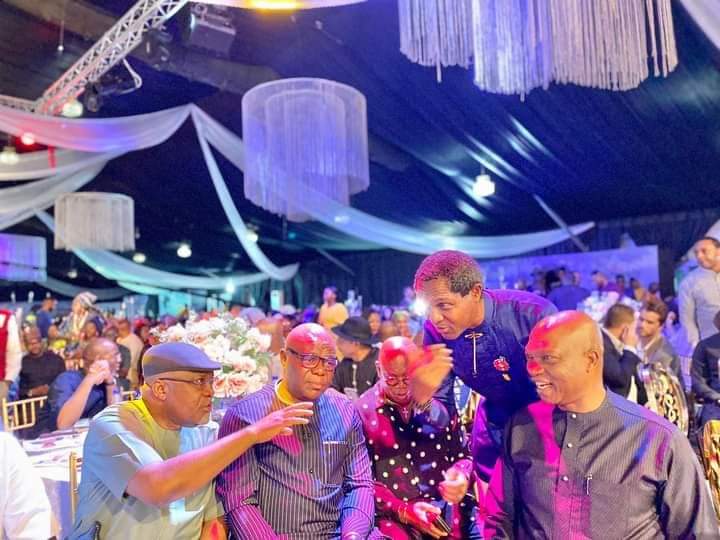 Alaibi_1's tweet photo. The enem!es of Rivers State (Pro-Atiku PDP supporters) gathered in the EUI event centre with some APC Chieftains of the state for a service of songs.

Because of the gathering of the Rivers sons to honour a family, @GovWike has shut down the event centre. https://t.co/201y2pAsZ2