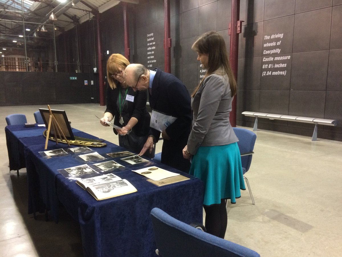 HRH The Duke of Kent visited STEAM in Swindon hosted brilliantly by Ms Frances Yeo and her team. HRH stood on the footplate of the King George V locomotive and viewed a Castle Class engine just as his grandfather King George V and Queen Mary had done in April 1924. <a href="/steam_museum/">STEAM Museum</a>