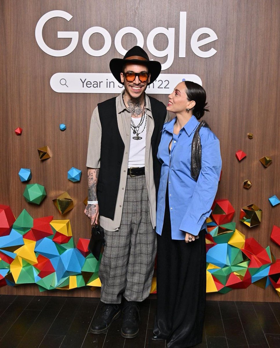 Google Year in Search etkinliğinden #ÖyküKarayel &amp; #CanBonomo 📸