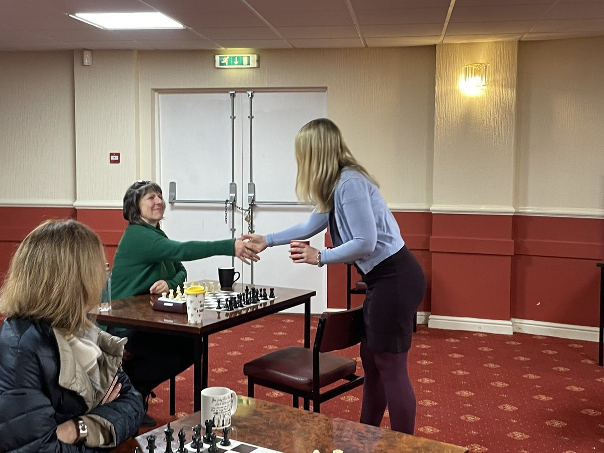 Enjoyed playing against Ukrainian refugees and Bolton players in a simul yesterday!