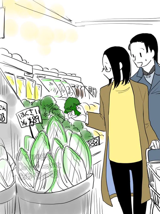 🥦がお安いので買うことにした現代曦瑶さん 