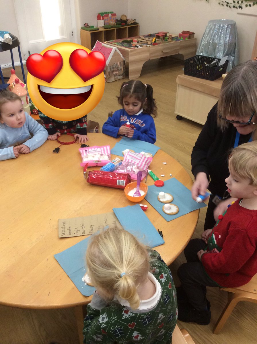 EgremontEYFS's tweet photo. This morning we are getting into the festive spirit and making some melted snowman biscuits. The children used their fine motor skills to carefully add the detail to their snowmen ⛄️⛄️⛄️ #festive #meltingsnowmen #icingbiscuits https://t.co/ahNmge5A2W