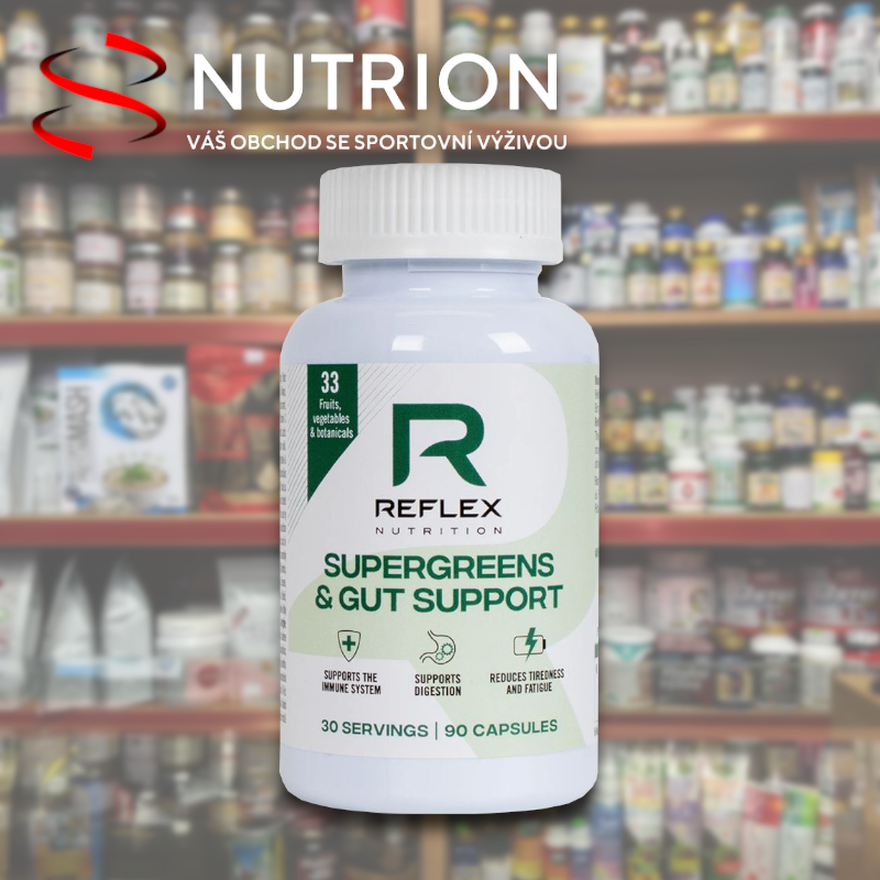 NUTRIONcz's tweet photo. Reflex Supergreens &amp; Gut Support

https://t.co/z3MIVtjc7D

Supergreens &amp; Gut Support je velmi komplexní směs pro podporu zažívacího traktu. Pokud máte přetížené zažívání například z dlouhodobého stresu, vysoké zátěže, konzumace povzbuzujících kofeinových stimulantů, nekvalitn... https://t.co/aoIua75VJV