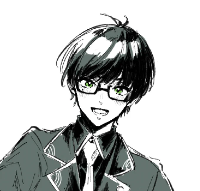 画像潰れちゃったから少しアップのもこてくんとか可愛く描けたので 