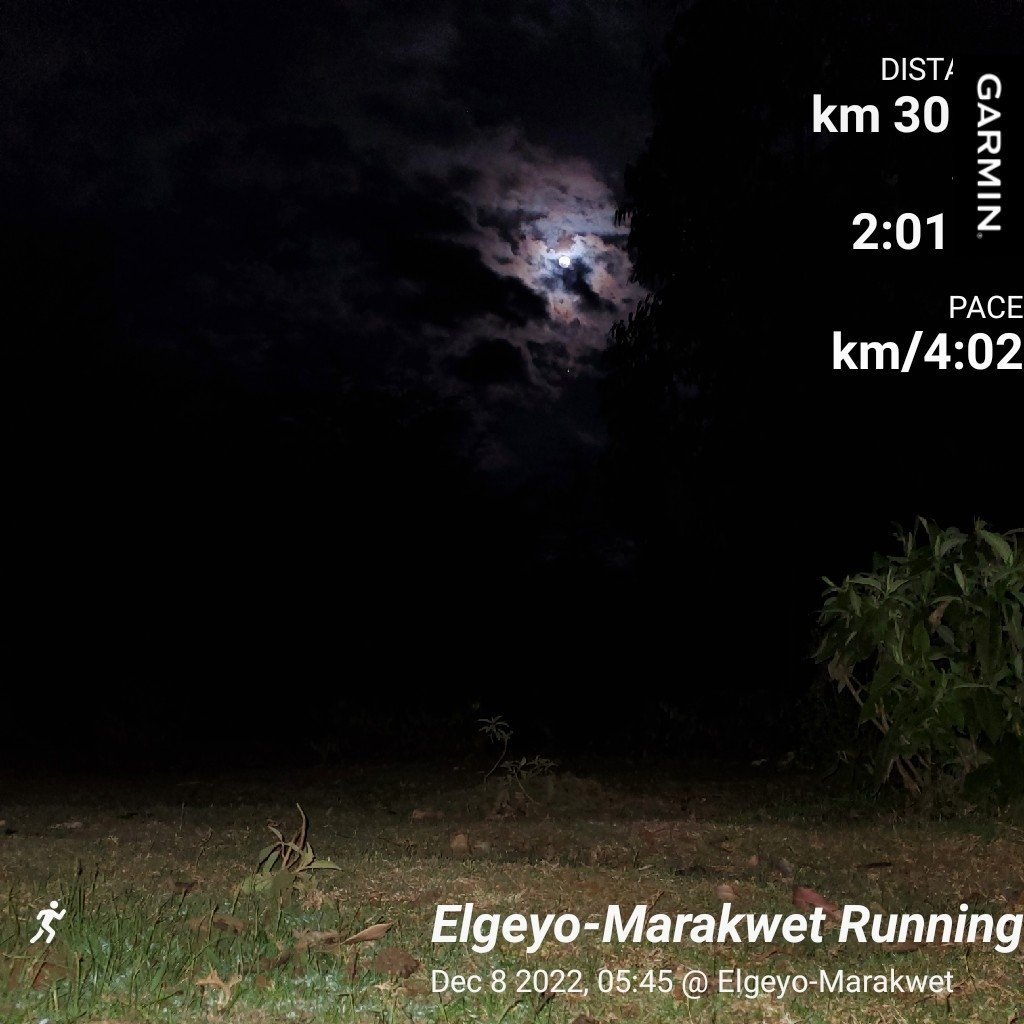 In running half the battle is won by getting to the start line.